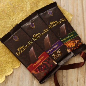 3 bournville chocolate 80gms each 
